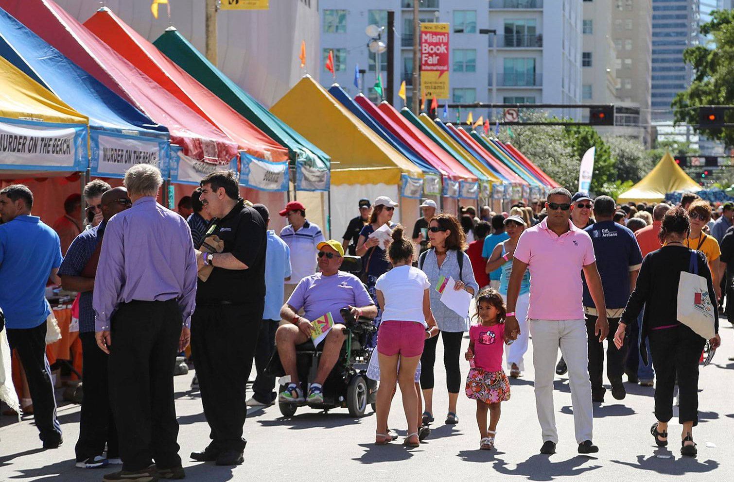 Miami-Book-Fair & Street-Fair